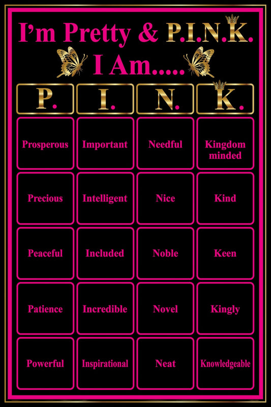 I'm Pretty & P.I.N.K w/ Bow